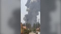 Huge explosion at China chemical plant kills at least five
