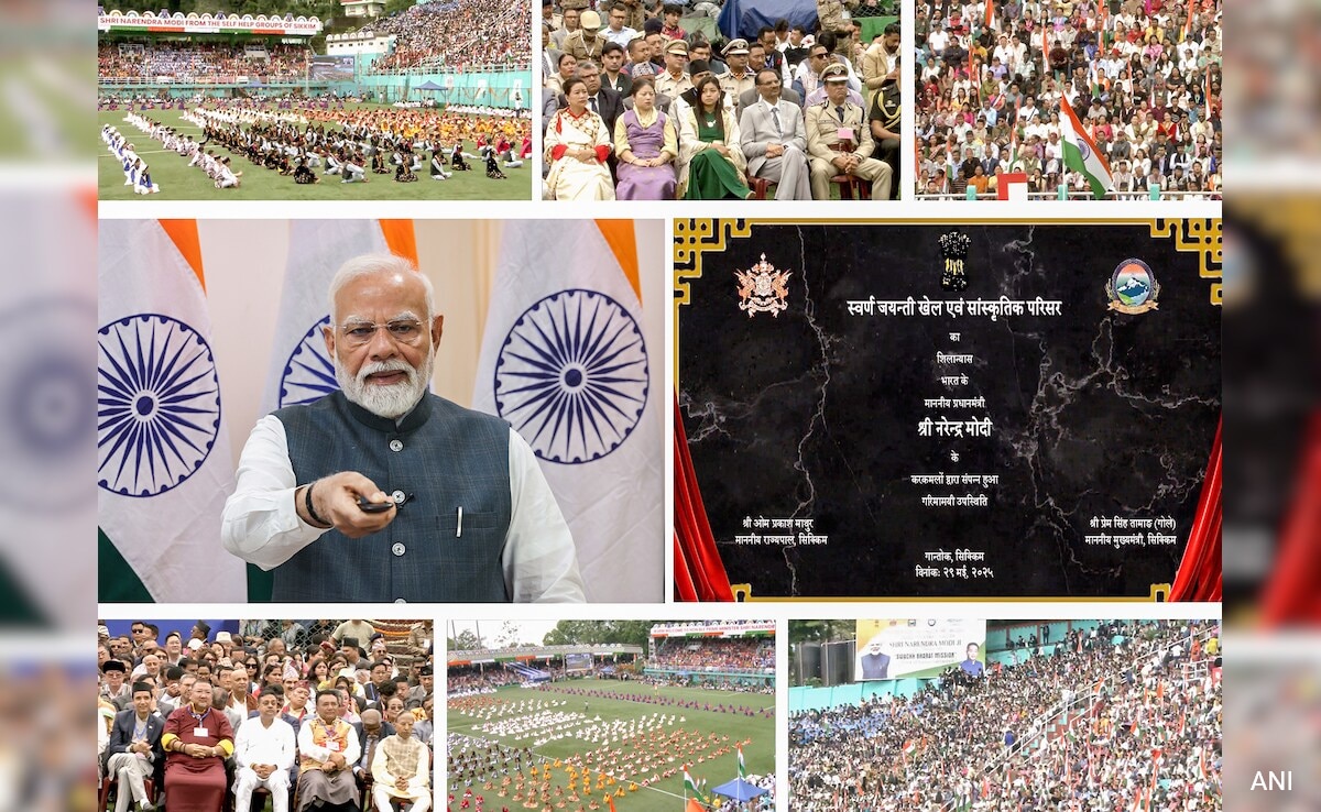 “Leading In Agriculture Development”: PM Modi At Sikkim’s 50th Statehood Day