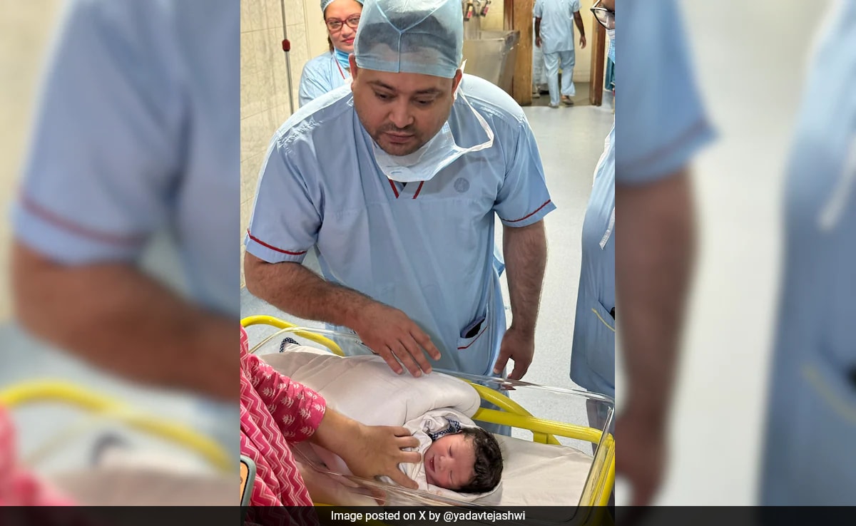 “You Have A Grandson”: Tejashwi Yadav’s Heartfelt Moment With Lalu Yadav