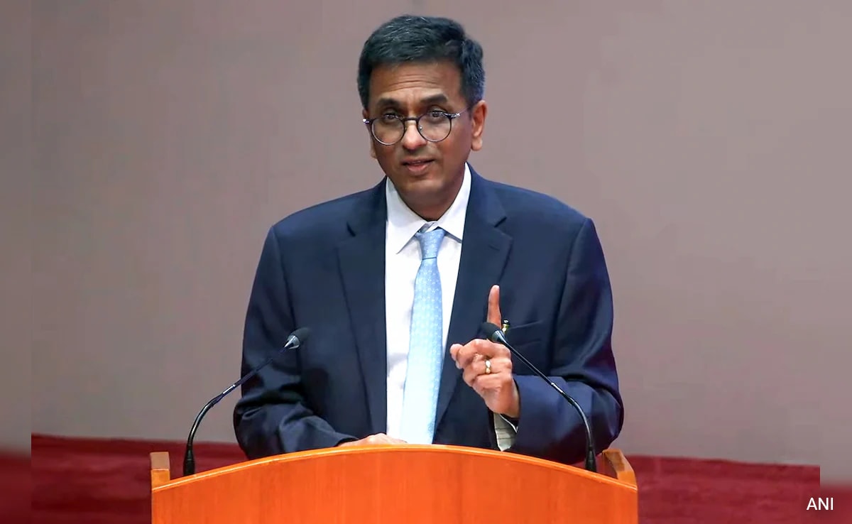 “Want Life Of…”: Justice DY Chandrachud To NDTV On New Role As Professor