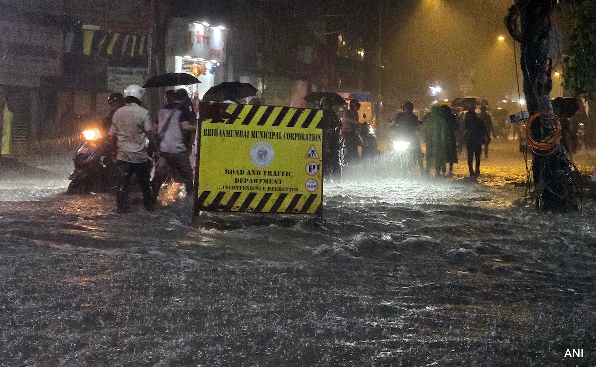 Waterlogging In Mumbai, Forecast For More Rain, Trains Running Late