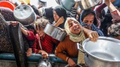 Israel denying food to Gaza is ‘weapon of war’, UN Palestinian refugee agency head tells BBC