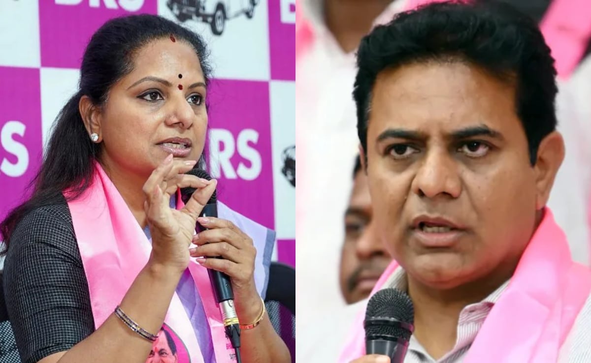 “Attempts To Merge BRS With BJP”: K Kavitha’s Veiled Attack On Brother KTR