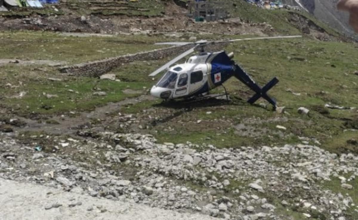 Narrow Escape For Helicopter Ambulance During Kedarnath Emergency Landing