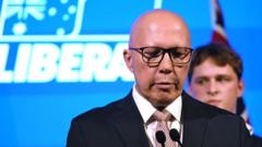 Australia’s opposition left reeling after crushing election defeat