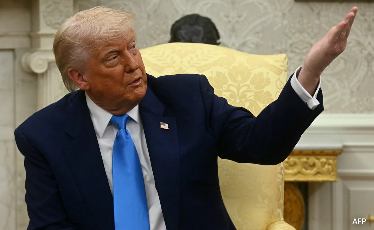 “Get Out Of Here”: Trump Slams Reporter Over Qatari Jet Question