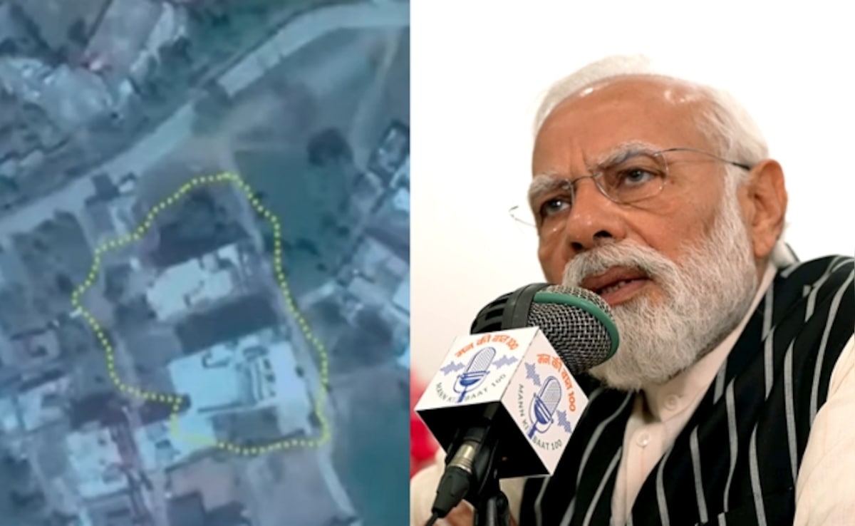In 1st Mann Ki Baat Address After Operation Sindoor, PM Modi Shows Damaged Lashkar Camps