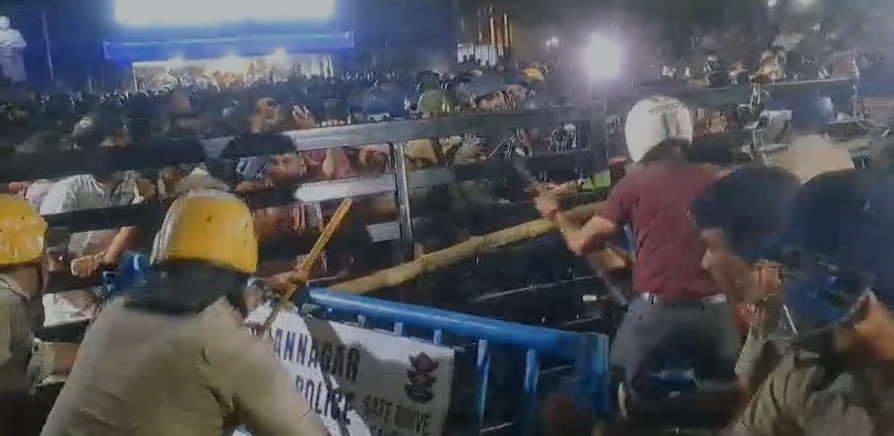 Bengal Teachers Who Lost Jobs Clash With Cops During Protest In Kolkata