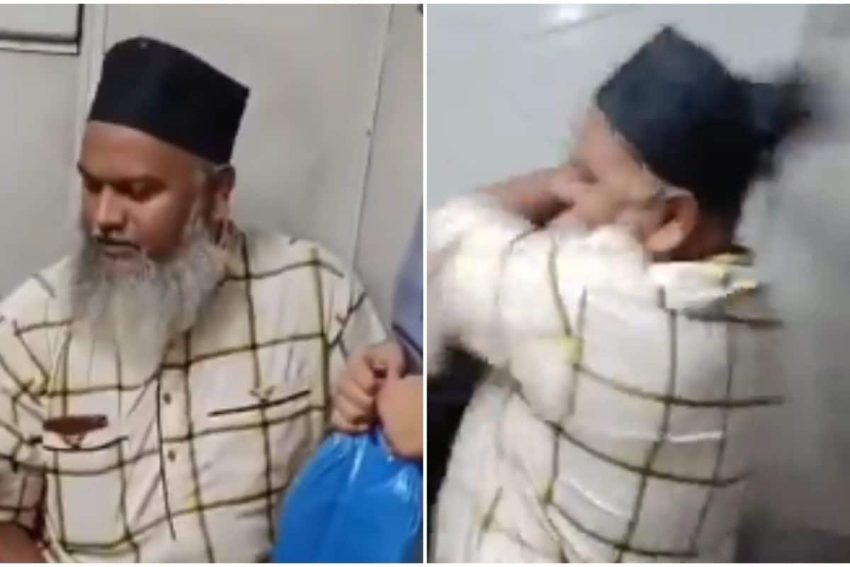 Man Assaults Woman Passenger In Mumbai Local Train, Video Goes Viral | Watch