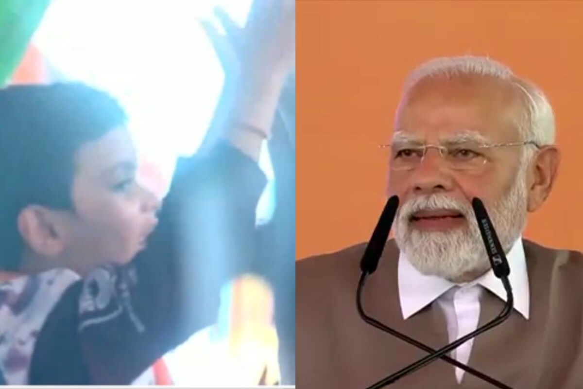 ‘Shoulders Will Start Aching…’: PM Modi’s Caring Moment With Child At Kanpur Rally | Watch