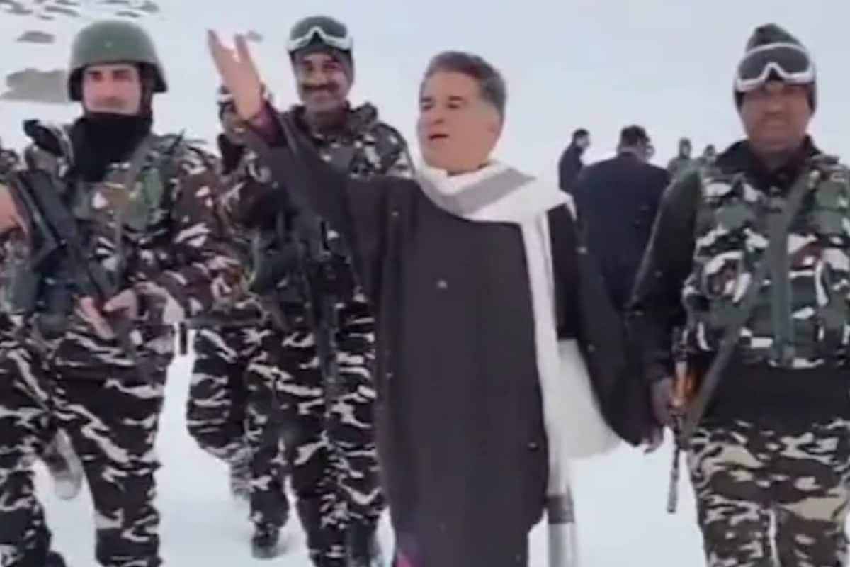 J&K BJP Leader Shares Snow Video With Soldiers, Faces Opposition Jibes: ‘Reel Game On Point’