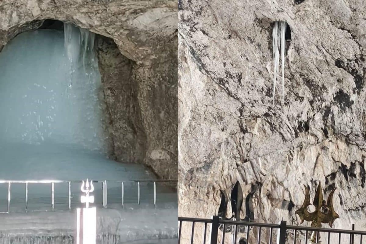 First Images Of Amarnath Shivling Revealed, Yatra To Begin On July 3