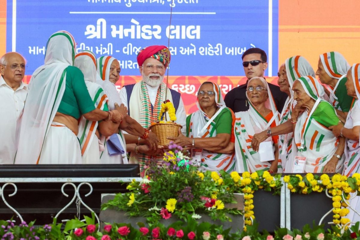 ‘They Defeated Pakistan’: When PM Modi Honoured The Brave Women Of Bhuj Who Helped In 1971 War