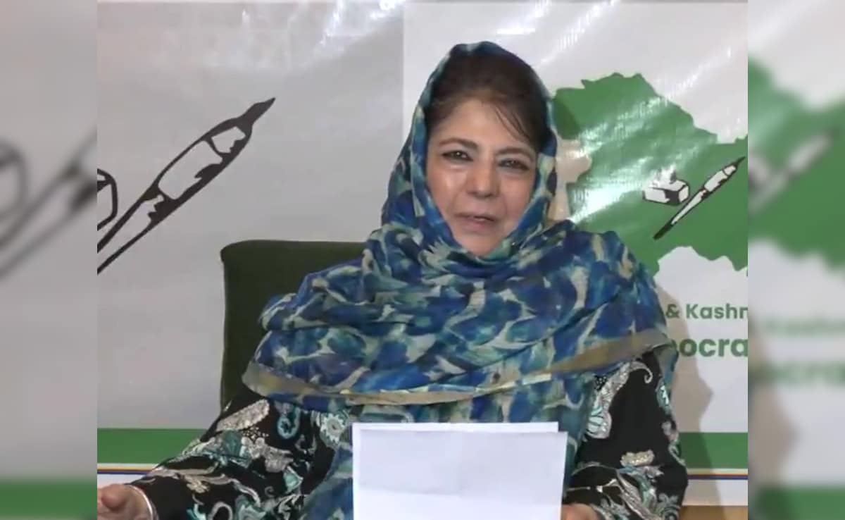“First Saw Twins Playing, Then Found Bodies”: Mehbooba Mufti Breaks Down