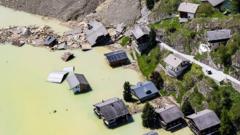Idyllic Swiss village stood for centuries – until a roaring glacier wiped it out