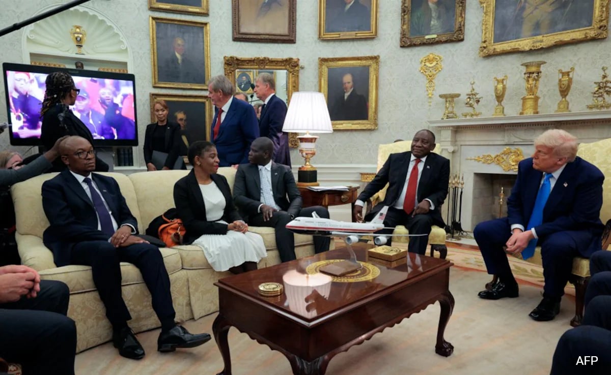 Trump Ambushed South Africa’s Ramaphosa With Video. It Had Many Falsehoods