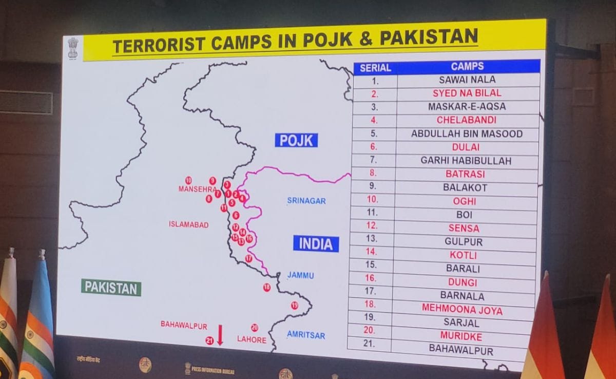 Operation Sindoor: Pics Show How Terror Camps Were Struck In Pakistan, POK