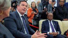 Trump confronts South African president with claim of Afrikaners being ‘persecuted’