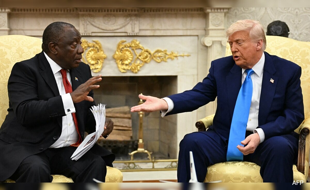 Trump Stages Another Oval Office Ambush, Lecturing Cyril Ramaphosa