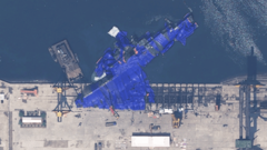 New satellite photos show damaged North Korean warship