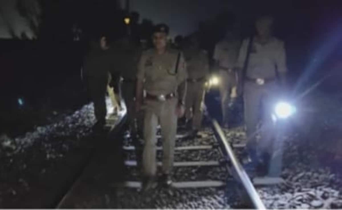 Train Accident Averted In UP After Wooden Blocks Found On Track