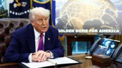 Trump unveils plans for ‘Golden Dome’ defence system