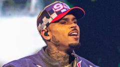 R&B star Chris Brown freed on £5m bail by London court