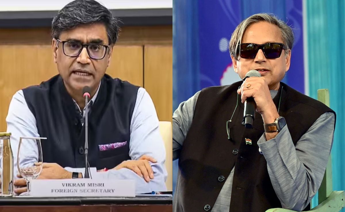 “Preposterous”: Shashi Tharoor To NDTV After Foreign Secretary Trolled
