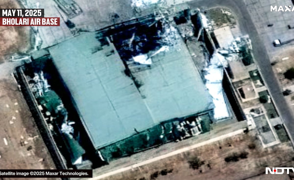 Hangars Destroyed, Craters On Runways: Clearest Satellite Pics Of India’s Strikes