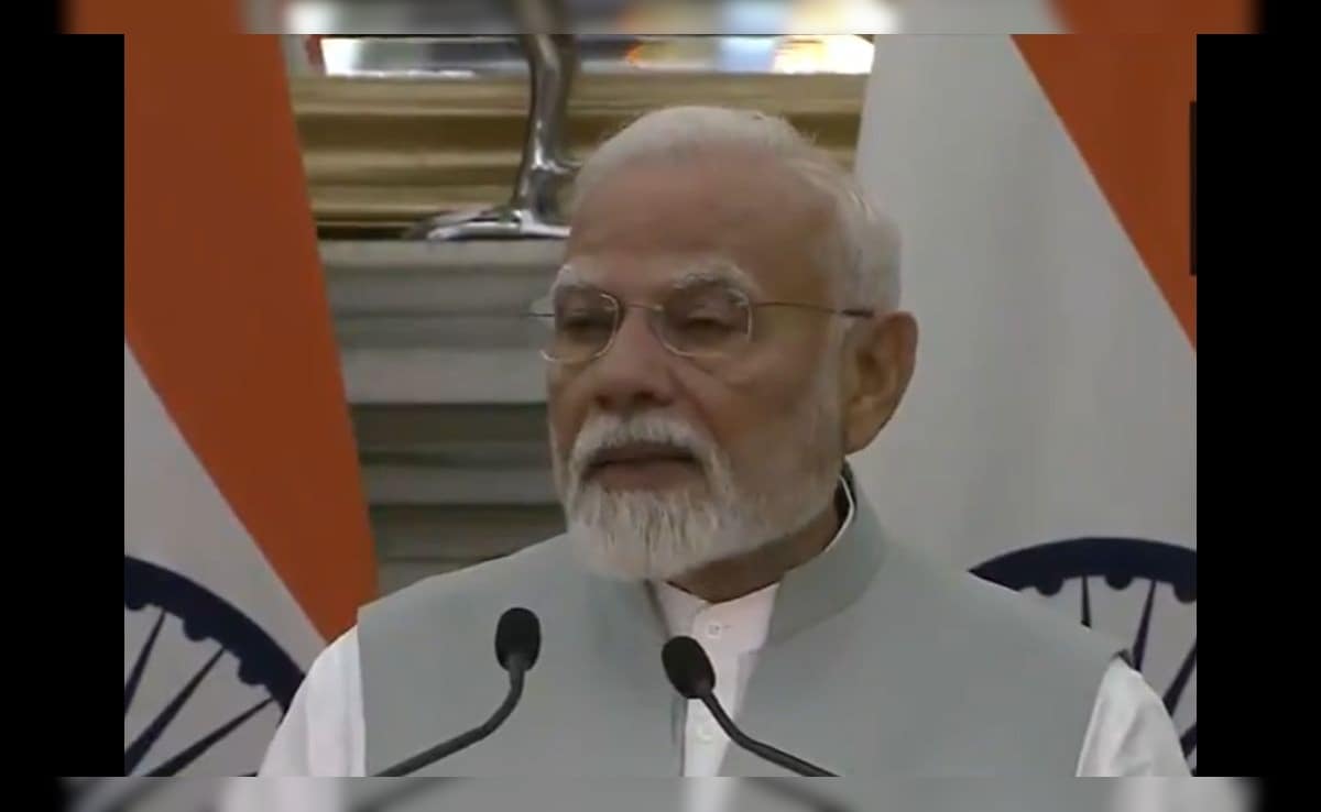 Amid Tensions With Pak, PM Modi’s “Decisive Action Against Terrorism” Vow