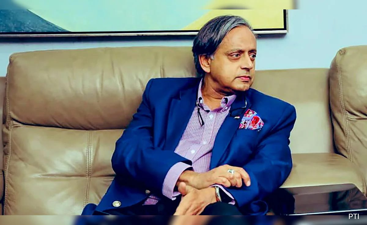 “Won’t Turn The Other Cheek”: Shashi Tharoor On India’s Stance Against Terror