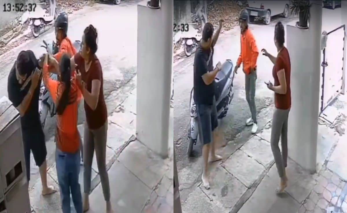 On Camera, Zepto Delivery Agent Punches Customer Over Address Mismatch