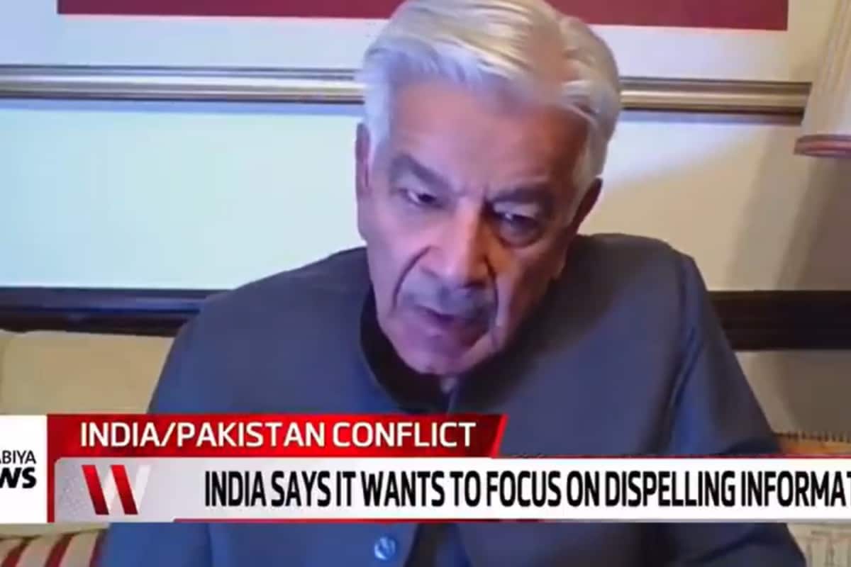 When Questioned On India’s Strike, Pakistan’s Khawaja Asif Fumbles: ‘Can’t Hear…’ | WATCH