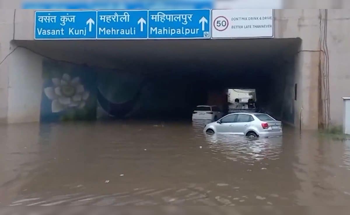 Flight Ops Hit, Trees Uprooted, Roads Flooded As Delhi Receives Heavy Rain