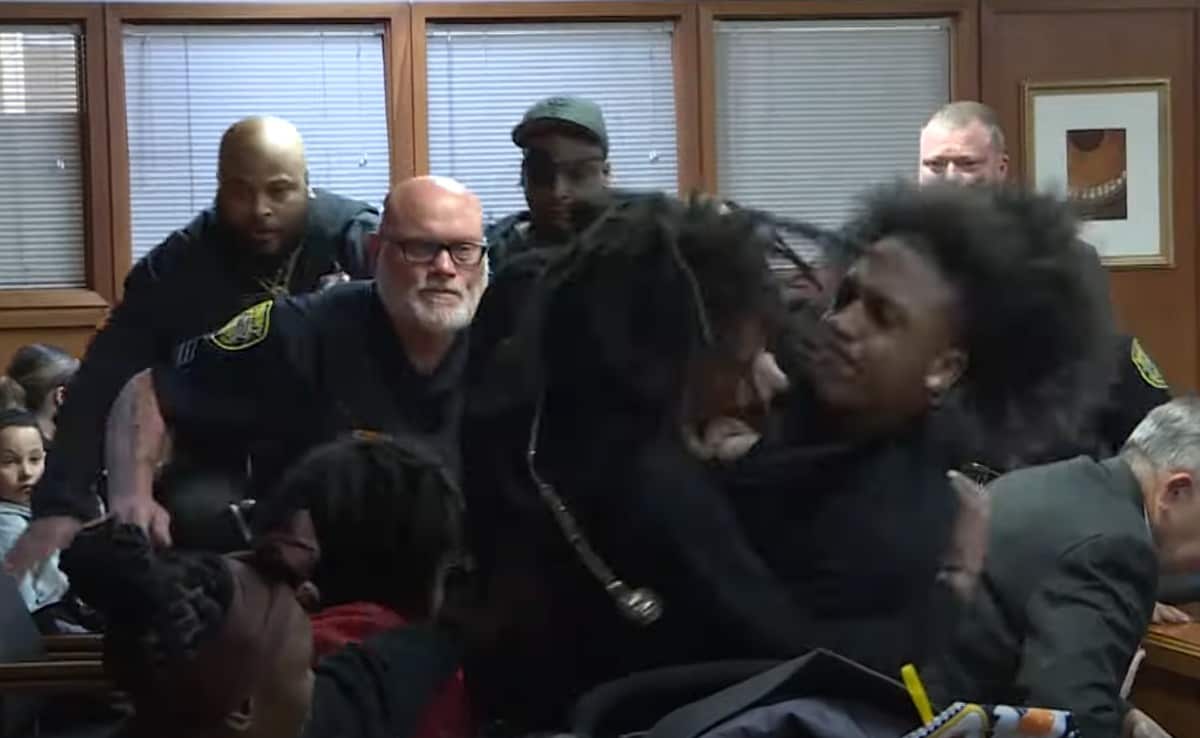 On Camera, US Woman Fights Family Of Man Who Killed Her 14-Year-Old Son