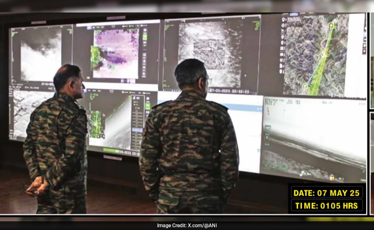New Op Sindoor Photos Show Three Service Chiefs Monitoring May 7 Strikes
