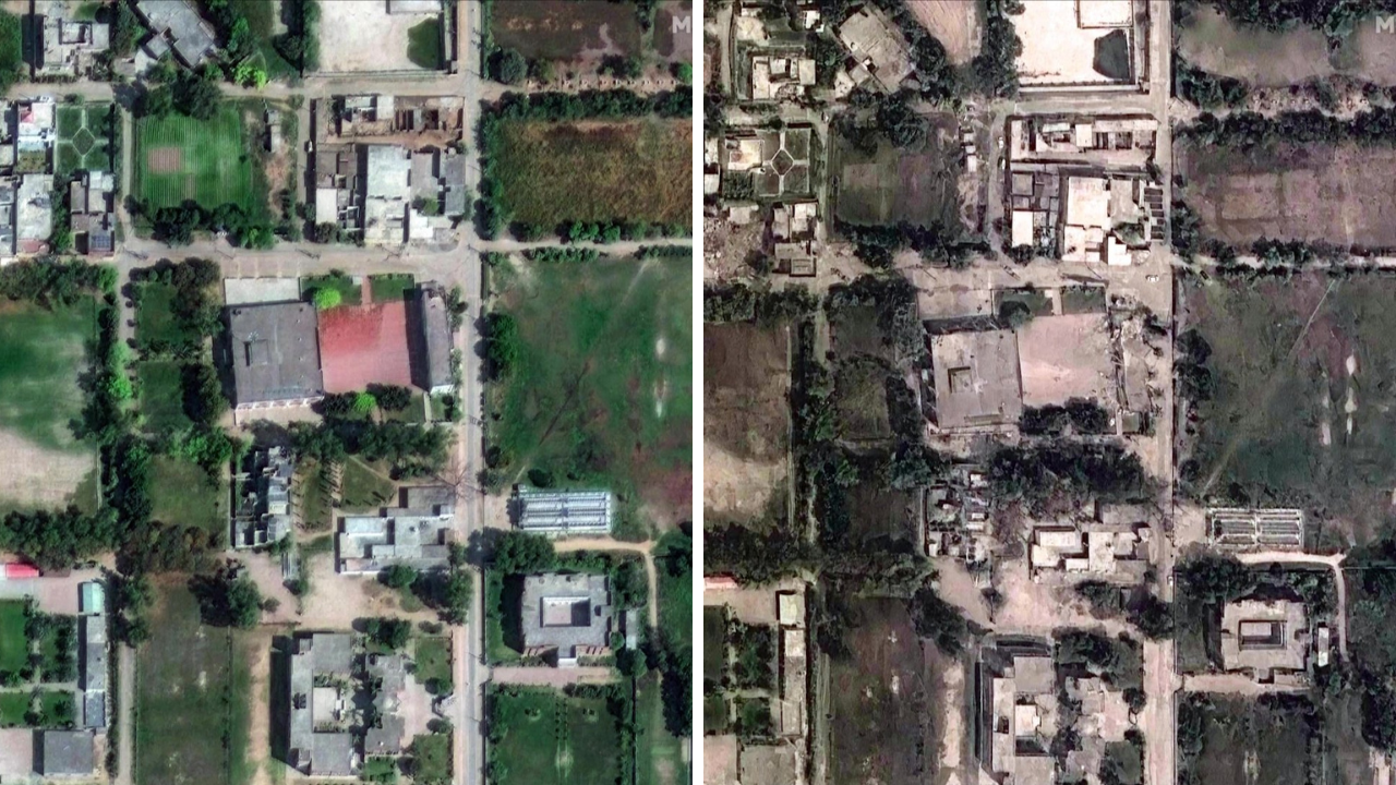 Before & after: Satellite images show damage to terror camps in Pak after Op Sindoor