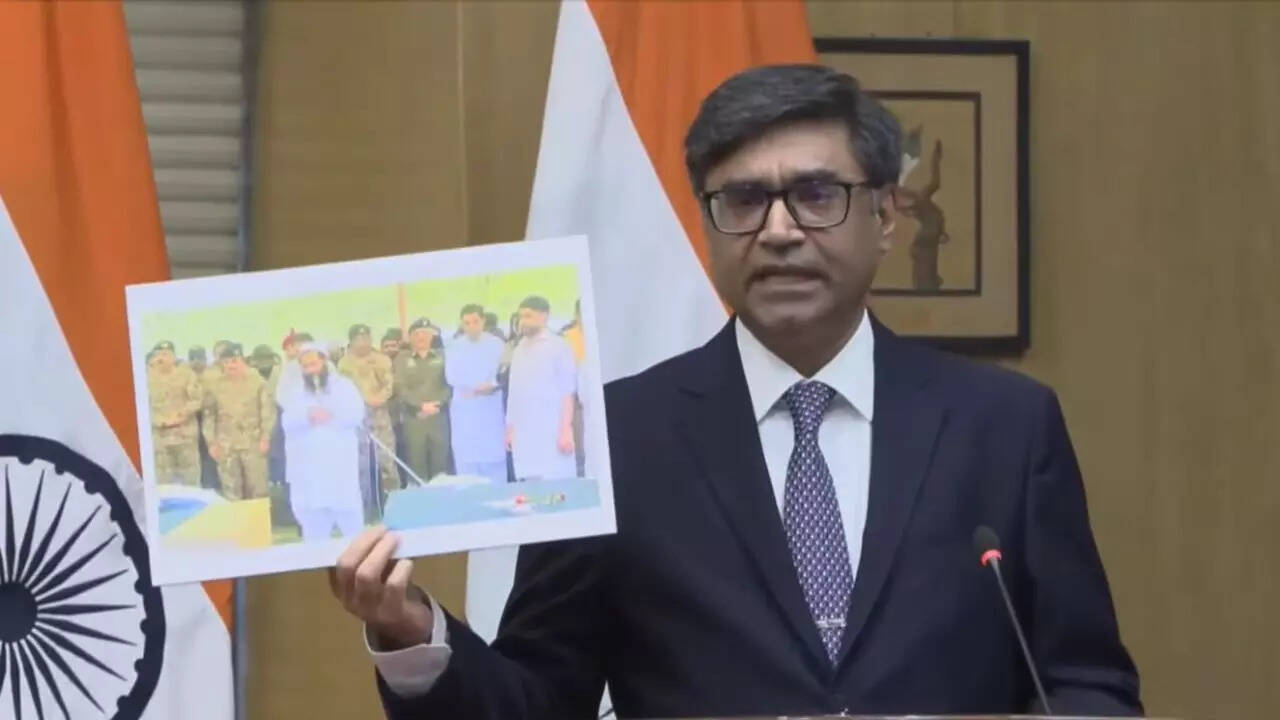 On Pak’s civilian killed claim, MEA replies with terrorist’s funeral pic