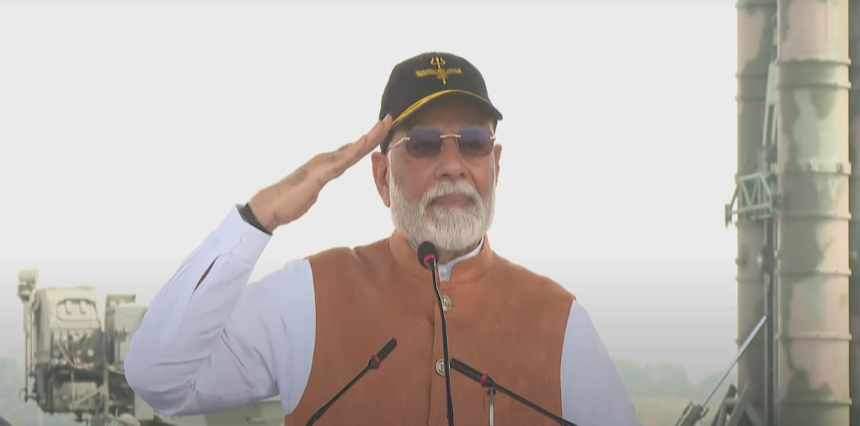 ‘Not just terrorists camps, but Pak’s audacity was destroyed’: PM at Adampur airbase