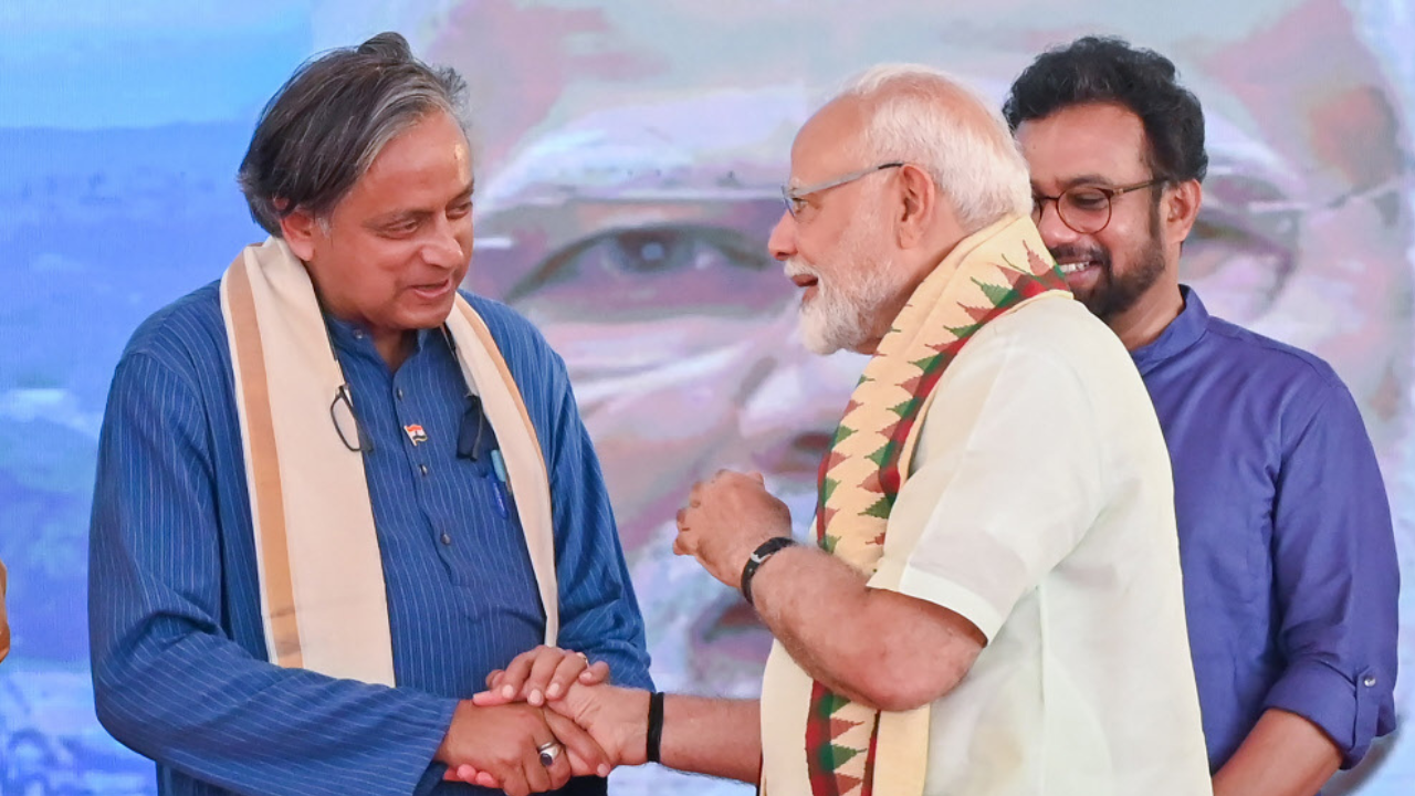 ‘New normal’ for Cong? Tharoor’s praise for PM Modi’s policies