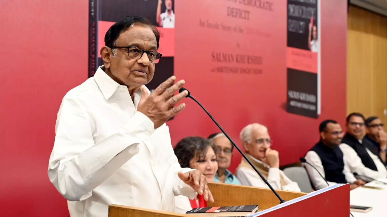 Cong’s P Chidambaram admits INDIA bloc ‘frayed’; BJP calls it ‘tukde-tukde alliance’