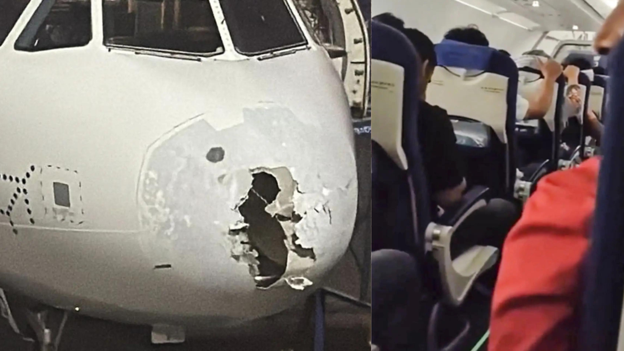 Pakistan refused to bail out IndiGo flight hit by sudden hailstorm