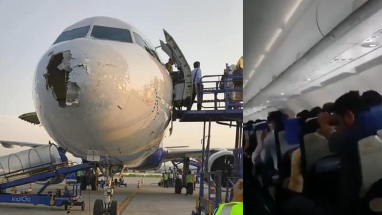 Hailstorm, turbulence & a no from Pakistan: What IndiGo pilots faced before landing in Srinagar
