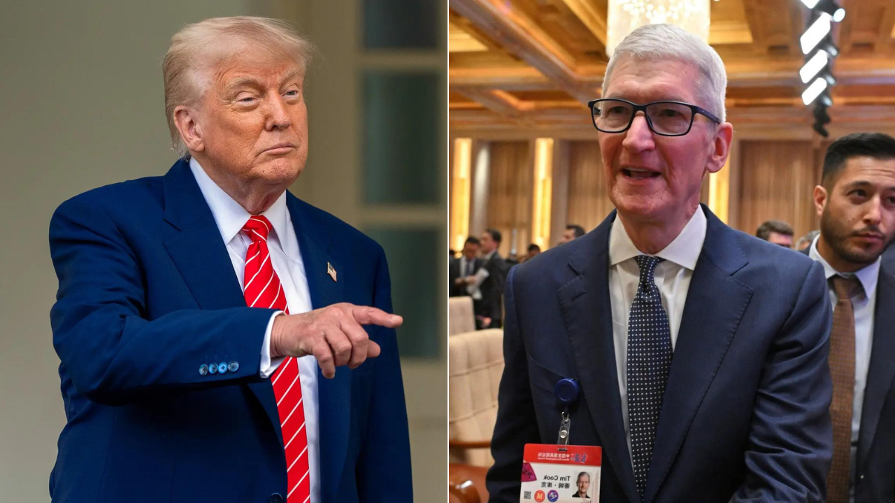 Build in US, not India, or pay tariffs: Trump’s ultimatum to Apple