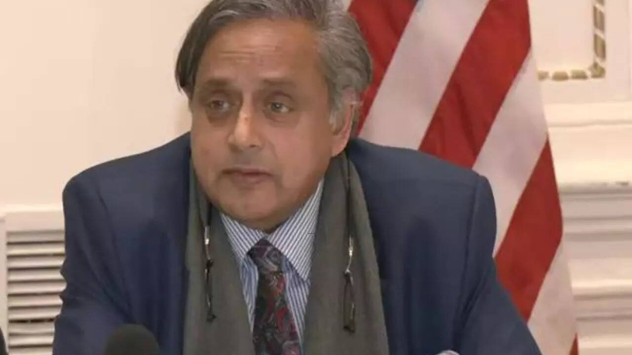 ‘We’re a status quo power, Pakistan is not’: Shashi Tharoor in US address – watch video