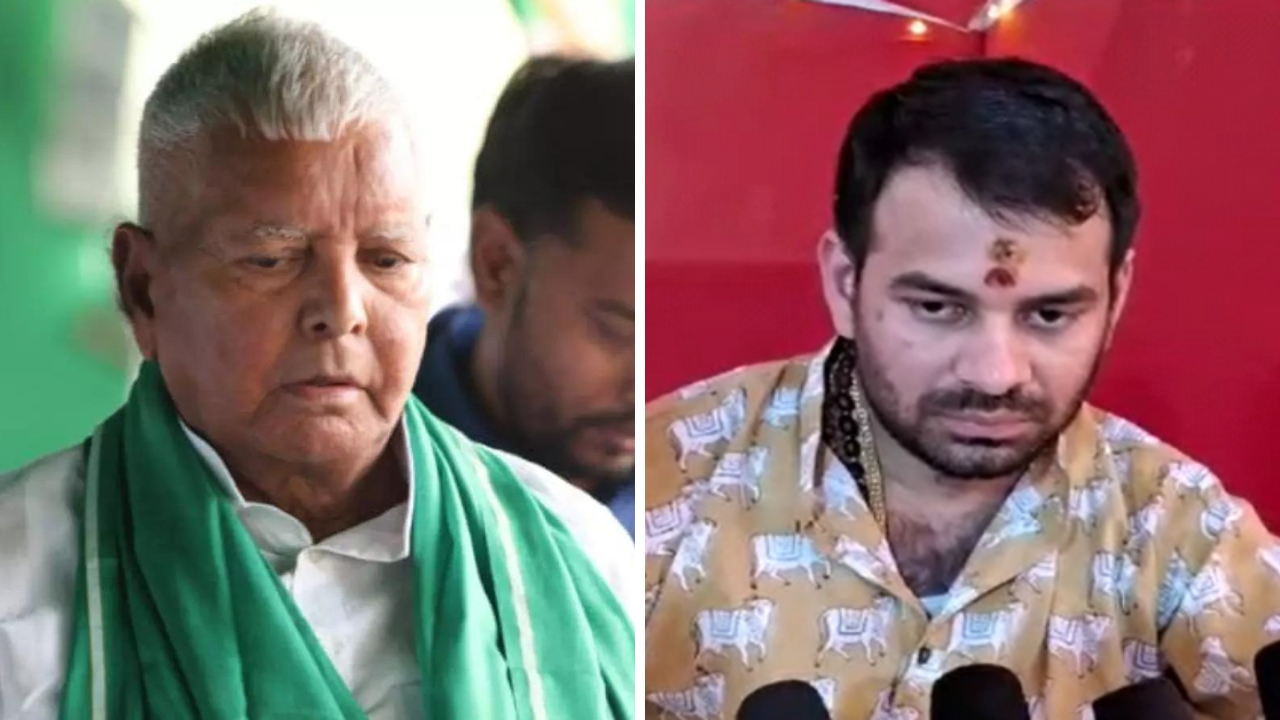 Lalu Yadav removes son Tej Pratap from party and family after ‘relationship confession’ post