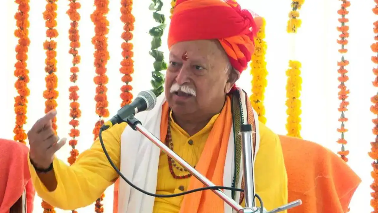 RSS chief Mohan Bhagwat calls for Hindus to unify to make Bharat mighty