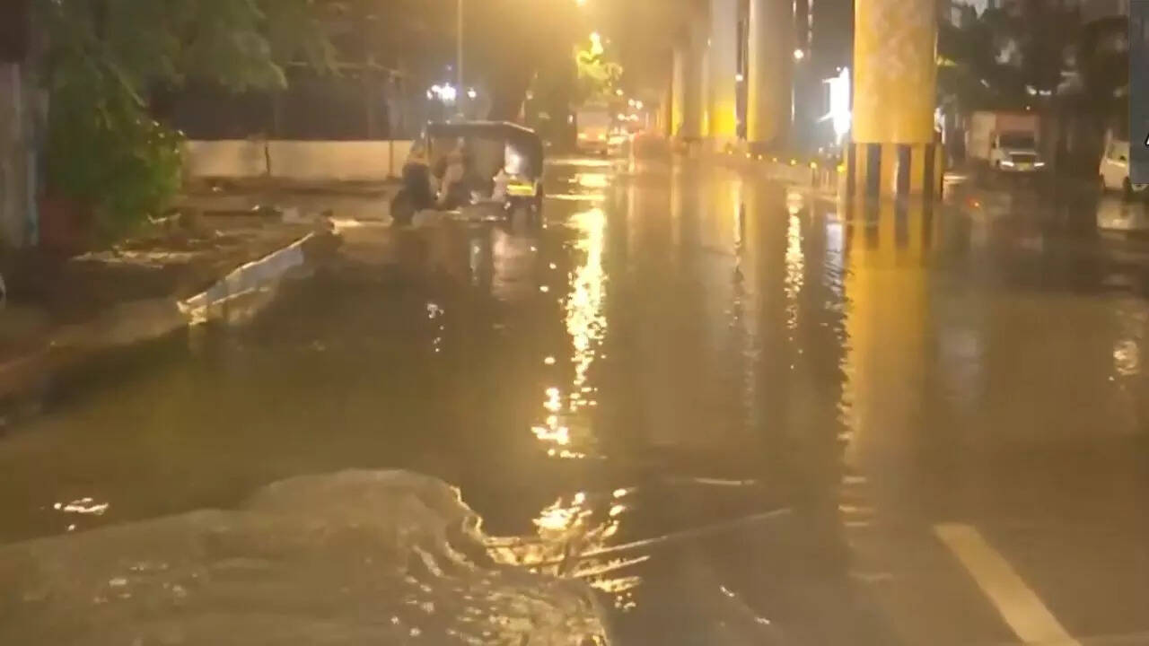 Mumbai faces severe waterlogging amid intense rainfall; IMD issues yellow alert