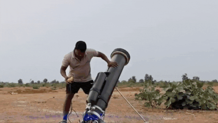 Watch: Army chief reviews cutting-edge indigenous drone, munition demos