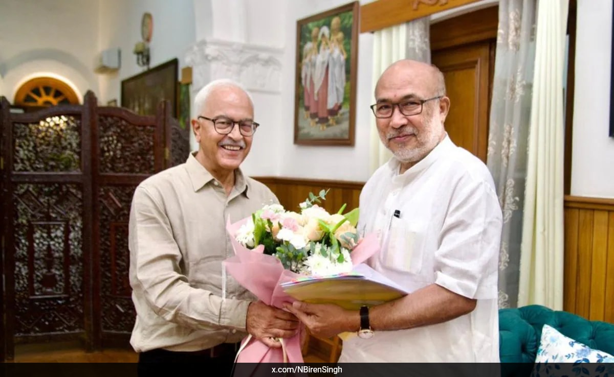 ‘Submitted Documents On Illegal Immigrants’: Manipur Ex Chief Minister After Meeting Governor